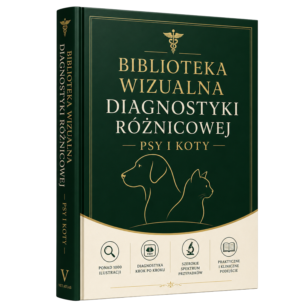 Okładka bonusu extra: Biblioteka Wizualna Diagnostyki Różnicowej — Psy i Koty